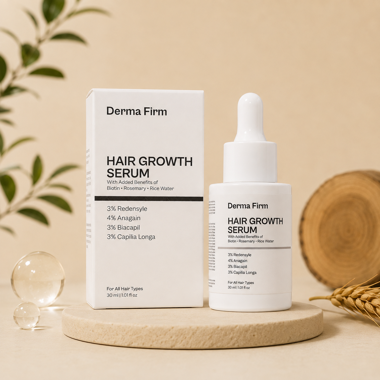 Derma Firm Hair Growth Serum